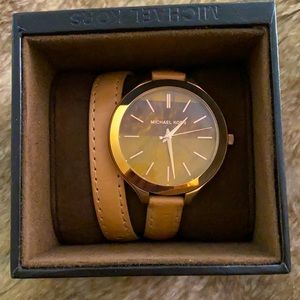 Michael Kors Wrap Bracelet Watch (Needs Battery)